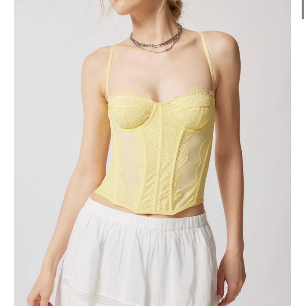 Urban Outfitters - Out From Under Modern Love Corset
